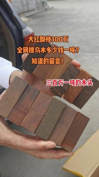 家有乌木半方,胜过财宝一箱。乌木曾经比大红酸枝贵八倍。