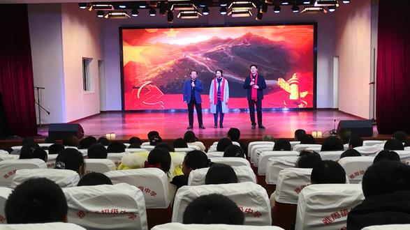 雅中迎新年文艺汇演压轴节目——同唱一首歌:《国家》