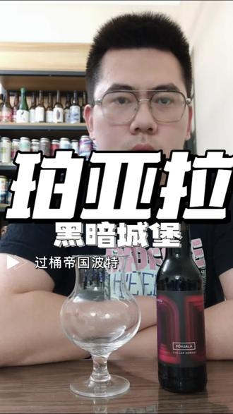 #精酿啤酒 #啤酒🍻 #vlog日常 #美食 过了波尔多和雪莉桶的波特,值80块钱吗 珀亚拉黑暗城堡过桶帝国波特