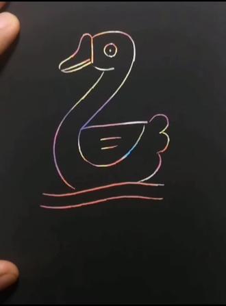 用数字123画可爱的鹅#创意简笔画 #简笔画 #画画