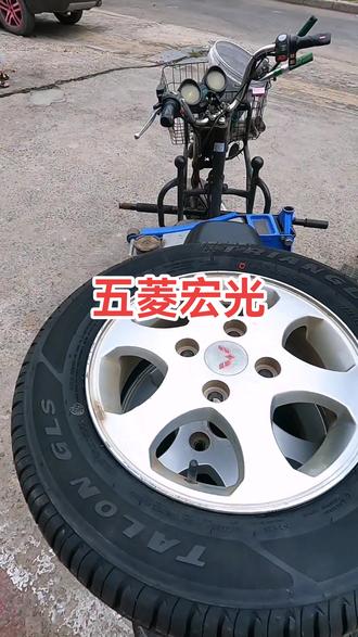 救援五菱宏光,轮毂豁口焊接!#汽车轮毂拉丝改色变形校正