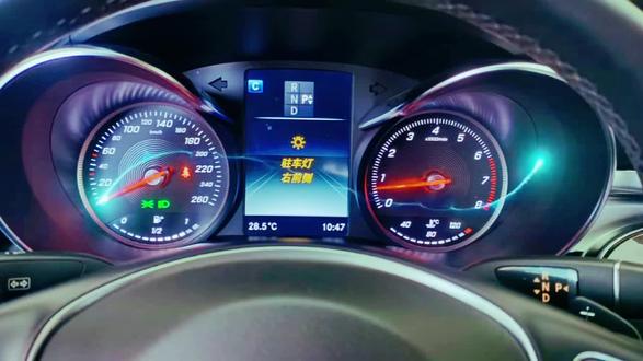 奔驰c右前驻车灯不亮,解决!!!