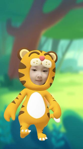 可爱小老虎 - 抖音
