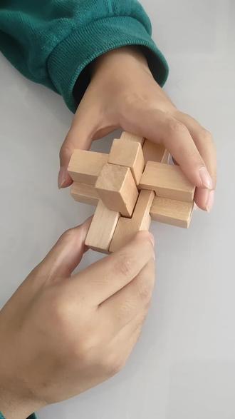 六根孔明锁的拆卸和复原方法