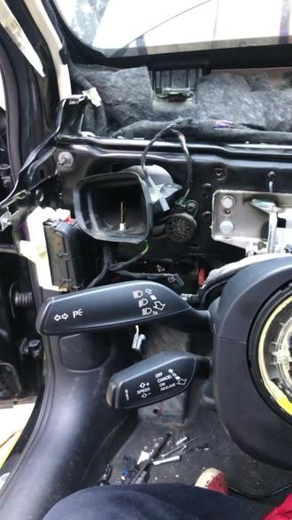 奥迪A6L拆仪表台!