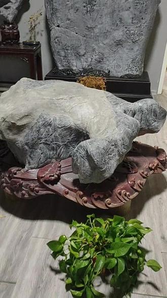 灵璧白马纹石