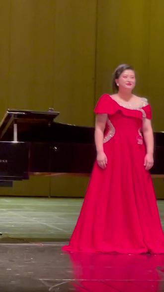 #第十三届中国音乐金钟奖 #美声 #女高音 《甘尼美》,罗老师唱什么都好听!真的爱了。