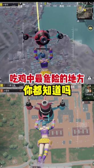 吃鸡中危险性的地方你都知道吗#和平精英