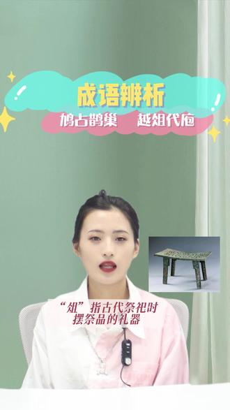 成语辨析:鸠占鹊巢和越俎代庖#成语辨析 #成语 #公考 #干货 ##上岸
