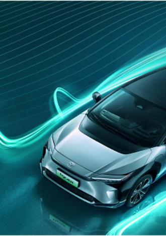 一汽丰田bZ4X满电来袭,太阳能充电,一年多跑1800公里#一汽丰田bz4x