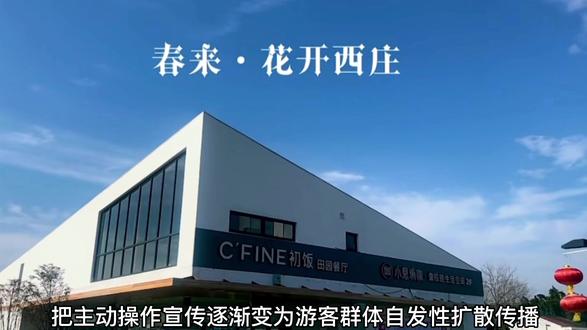 数字乡村,成功案例分享--花开西庄 #休闲农业 #乡村振兴dou行动 #园博园现代农业科技园
