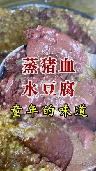 开了近30年的小店,蒸猪血、水豆腐是他家特色,味道非常哇塞!#沈阳美食 #美食探店 #蒸猪血 #水豆腐 #抖音美食 @抖音小助手