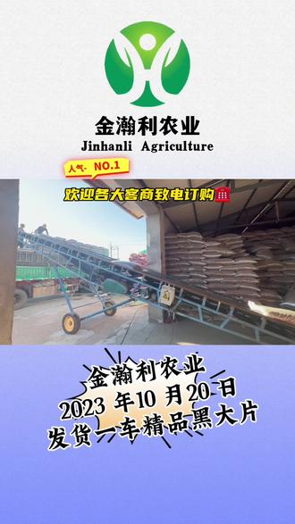 #上热门 金瀚利农业2023年10月20日发货一车精品黑大片🍉