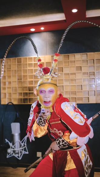 #创作灵感 录音棚里来了孙悟空(美猴王)#录音棚 #孙悟空#美猴王@抖音小助手