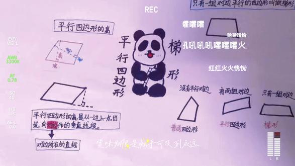 平行四边形与梯形预习思维导图