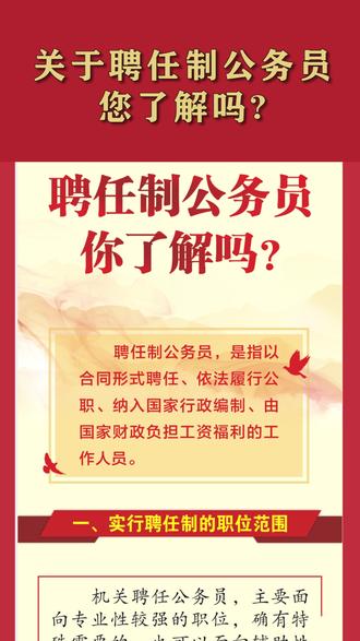 关于聘任制公务员,您了解多少?