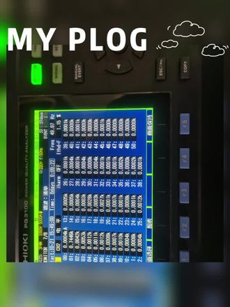 保定学院有源滤波运行前后效果对比