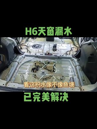 #昭通 #健康洗车 #H6 #天窗漏水 已完美解决!