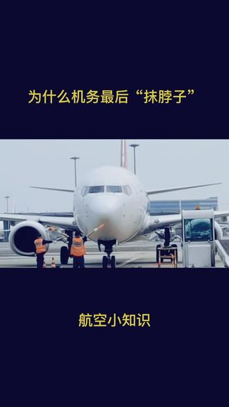 机务小哥经典操作“抹脖子”来了,知道是什么意思么?#dou是小知识 #机务指挥飞机