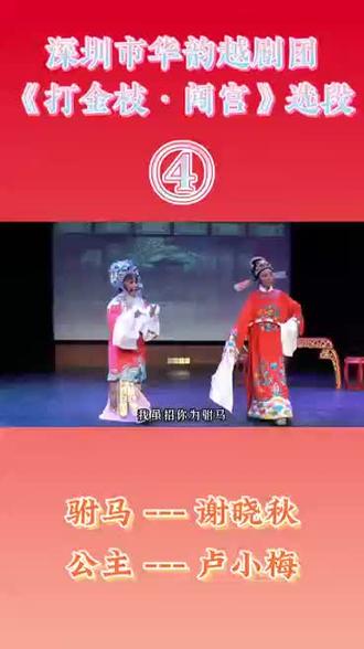 #弘扬戏曲文化 #越剧 #经典唱段百听不厌 深圳市华韵越剧团《打金枝•闯宫》精彩选段4