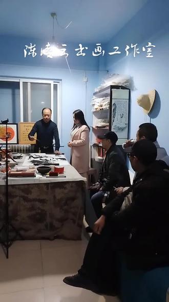 #抖出我的艺术 闫宝刚老师挥毫泼墨!马踏祥云