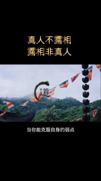 真人不露相,露相非真人