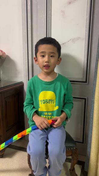 108段魔尺拼莲花洞#拍着拍着就长大了 #男孩子的快乐 #记录成长的每一个瞬间 #魔尺