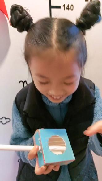 小学生三年级科学课交作业了#自制 #吉他 #这是我小时候最渴望拥有的 #乐器 #一起嗨