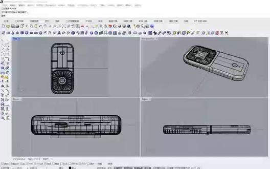 犀牛建模小型风扇