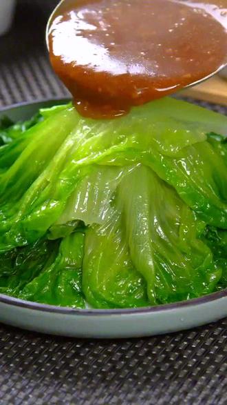 菜谱:蚝油生菜,又称金汁玉叶,又快又简单的营养素菜 #家常菜
