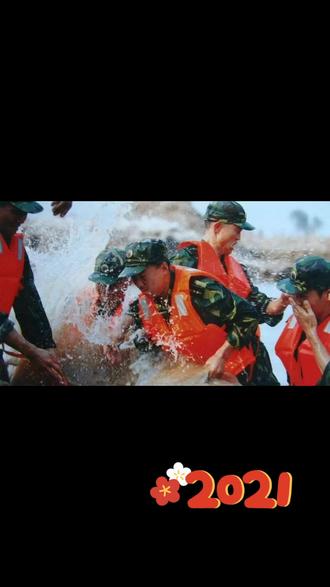 学生手抄报作品致敬最可爱的人 ——抗洪英雄