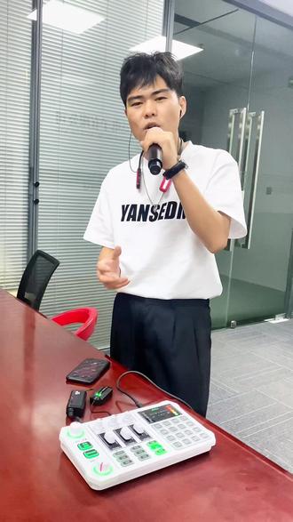 无线套装演示#声卡 #直播设备 #唱歌设备