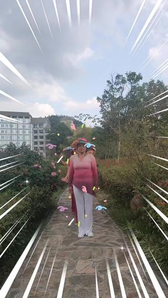 《抃风舞润》晨练团队#走进大自然放松心情