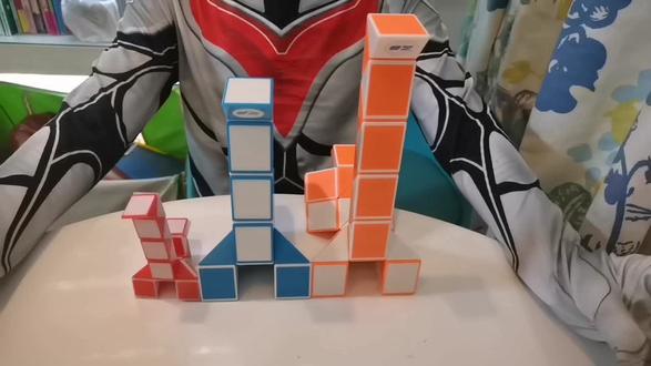 #百变魔尺 #魔尺 #动手能力 36段魔尺--尼斯湖水怪