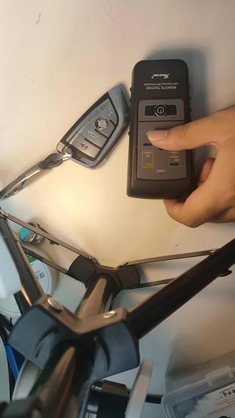 #液晶钥匙改装 奥迪款CF920改装