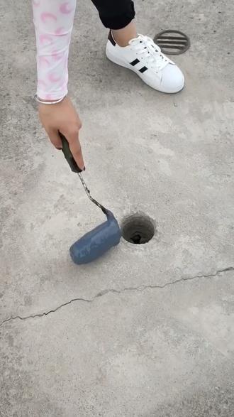 房顶天沟漏水这样修