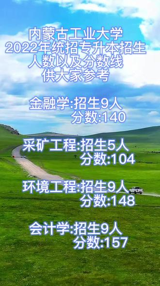 #内蒙古工业大学
2022年招生招生人数及最低分数线,提供2023#年专升本同学参考。#专升本 #专科的逆袭@抖音小助手