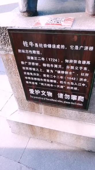 两只牲牛一只溜到哪里去呢?答案来了#潮州 #广济桥 #湘子桥 #牲牛 #抖音热门 #汕头 #揭阳 #旅游景点
