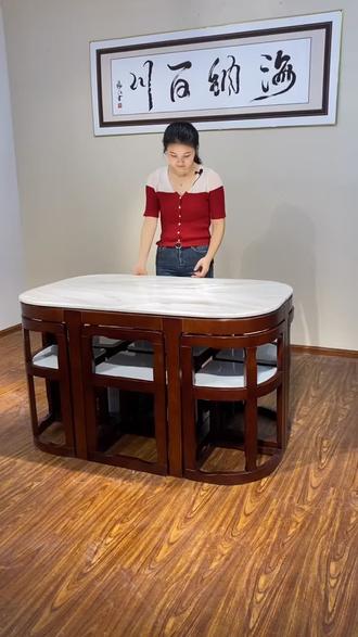 我们这里有这个习俗:客人不能坐台角,你们那里呢?#网红餐桌 #小户型设计 @好物推荐 @我要上热门