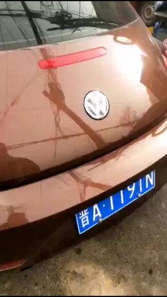 甲壳虫加装原厂倒车影像😎#dou是好车