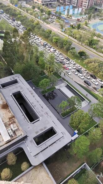 #城市建设 松湖林语售楼部,3个月的成果。