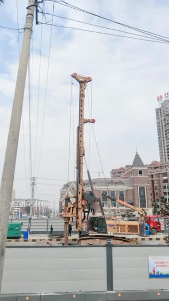 3号线地铁🚇 延长线动工 仙霞路站#致敬奋斗者