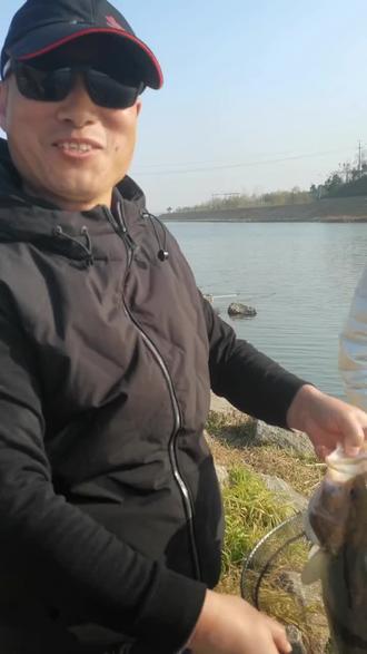 走狗屎运 柘皋大河钓条大鳜鱼
