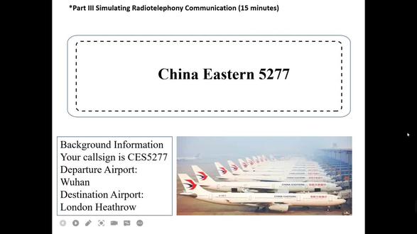 【飞行员ICAO4/5】模拟通话套题练习29