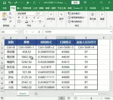 在Excel中快速设置文本格式#excel #office办公技巧 #办公软件技巧 #excel技巧