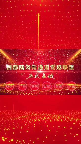 西部陆海新通道党建联盟正式成立