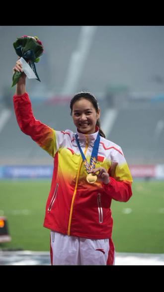 #韦永丽 在2014年亚运会女子百米决赛以11秒47夺冠,这是1998年李雪梅的百米夺冠后中国女队再次百米夺冠