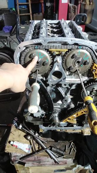 江铃域虎没有专用工具,正时一样可以对得准✌