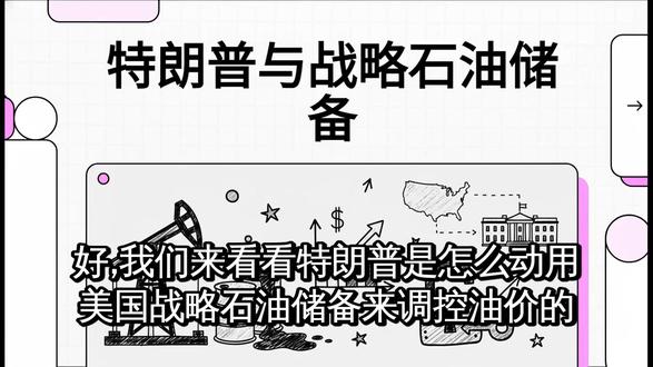特朗普称美国将“略微”削减战略石油储备 #标普500 #赚钱 #美股 #投资 #a股