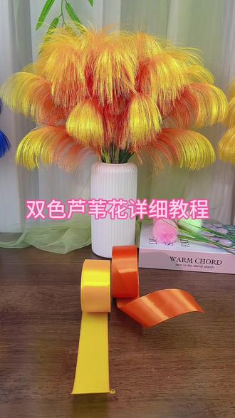双色芦苇详细制作教程#手工diy #手工